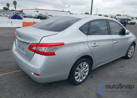 2015 Nissan Sentra S из США, поврежденный, VIN 3N1AB7AP3FY351621